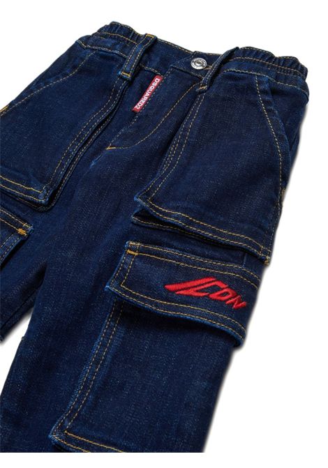 Jeans con logo DSQUARED2 JUNIOR | DQ3149 D0AFLDQ01